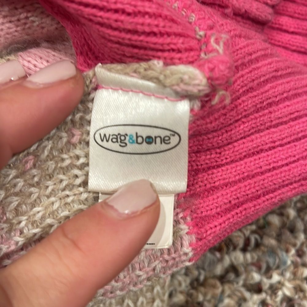 Pink Argyle Pet Sweater by Wag&Bone - Picture 4 of 7